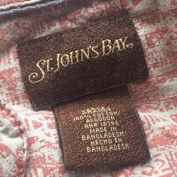 Vintage St. John’s Bay Button Down Shirt - Picture 3 of 3